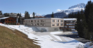 Visualisierung Architektur Wettbewerb Aussen Alterszentrum Arosa 2010